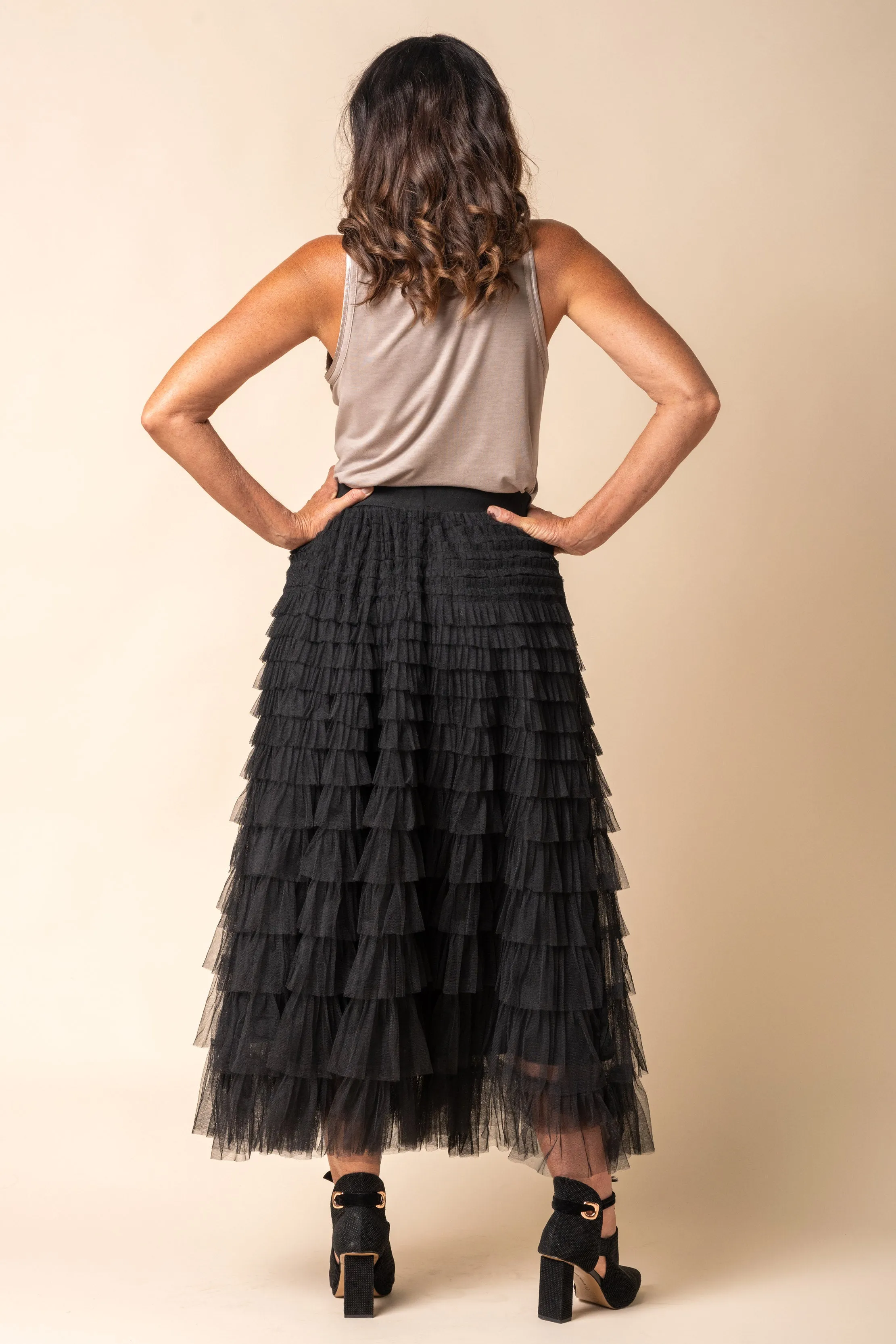 Amalia Skirt in Onyx