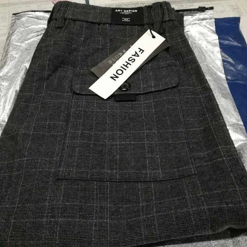 Autumn Upscale Men's Classic Thick Cotton Pants