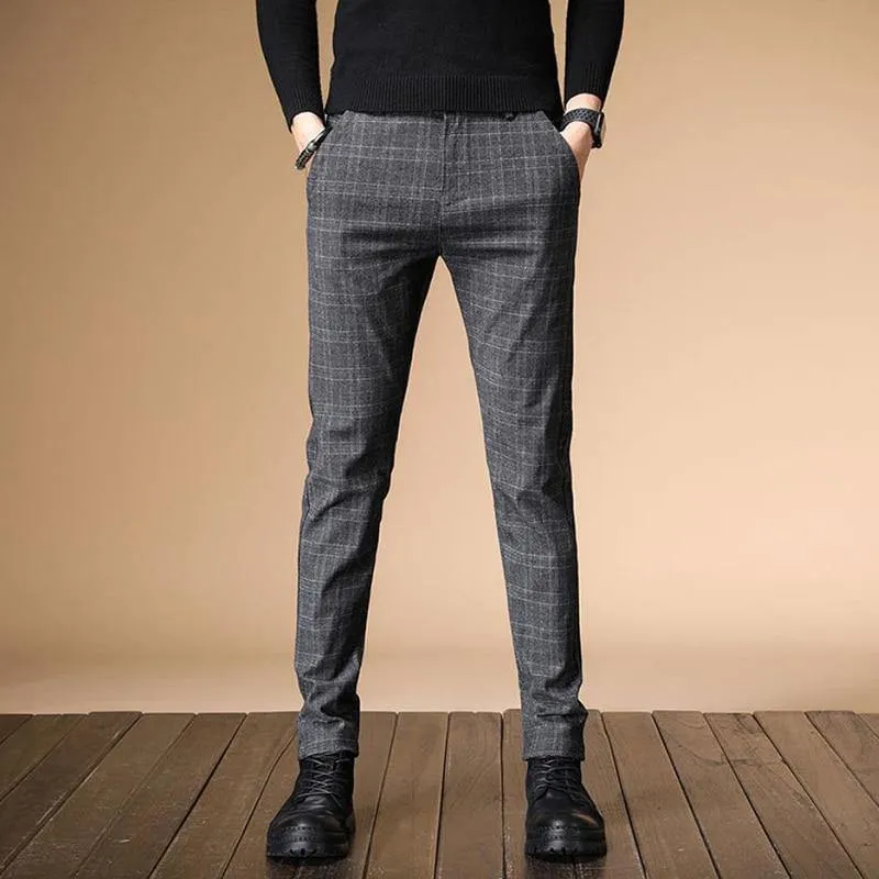 Autumn Upscale Men's Classic Thick Cotton Pants