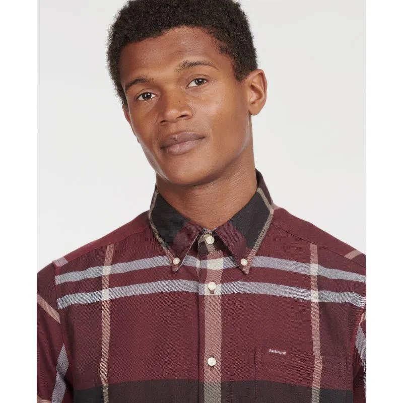 Barbour Dunoon Mens Tailored Shirt - Winter Red