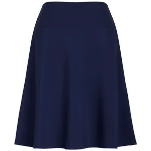 Biz Corporates Womens Bandless Flared Skirt (20718)