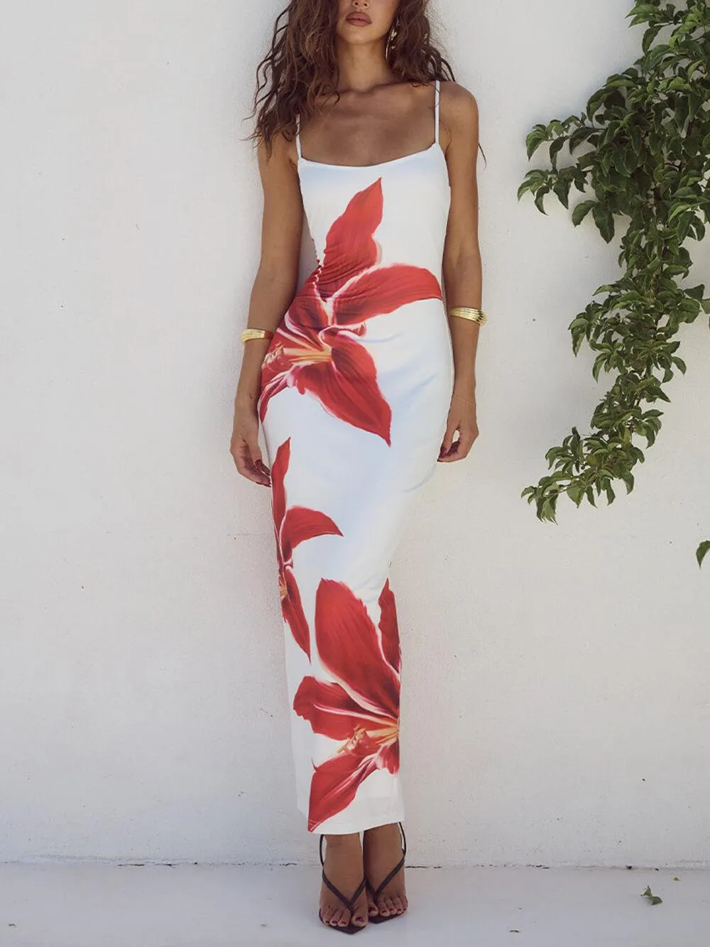 BlossomLux Women's Floral Maxi Dress  Lightweight, Stylish, and Elegant