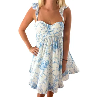 Chandler blue floral