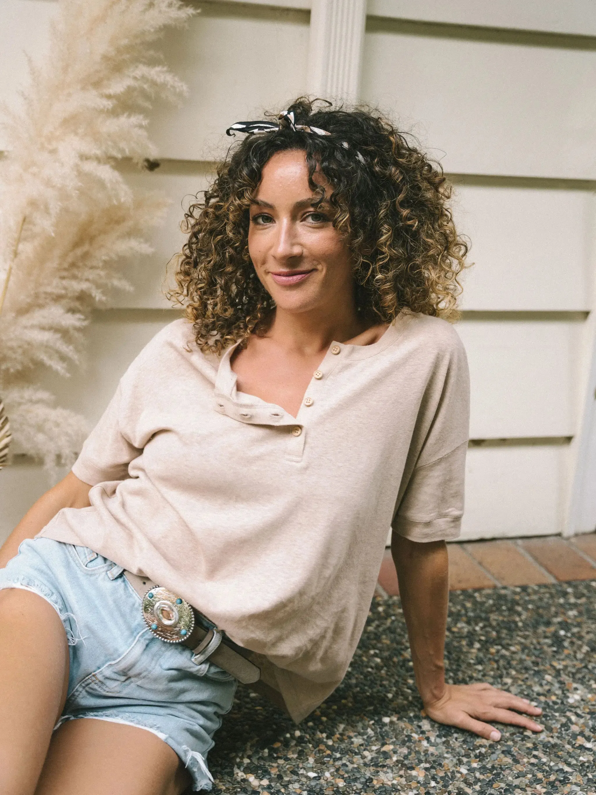 Cholla Henley - Sand Dollar