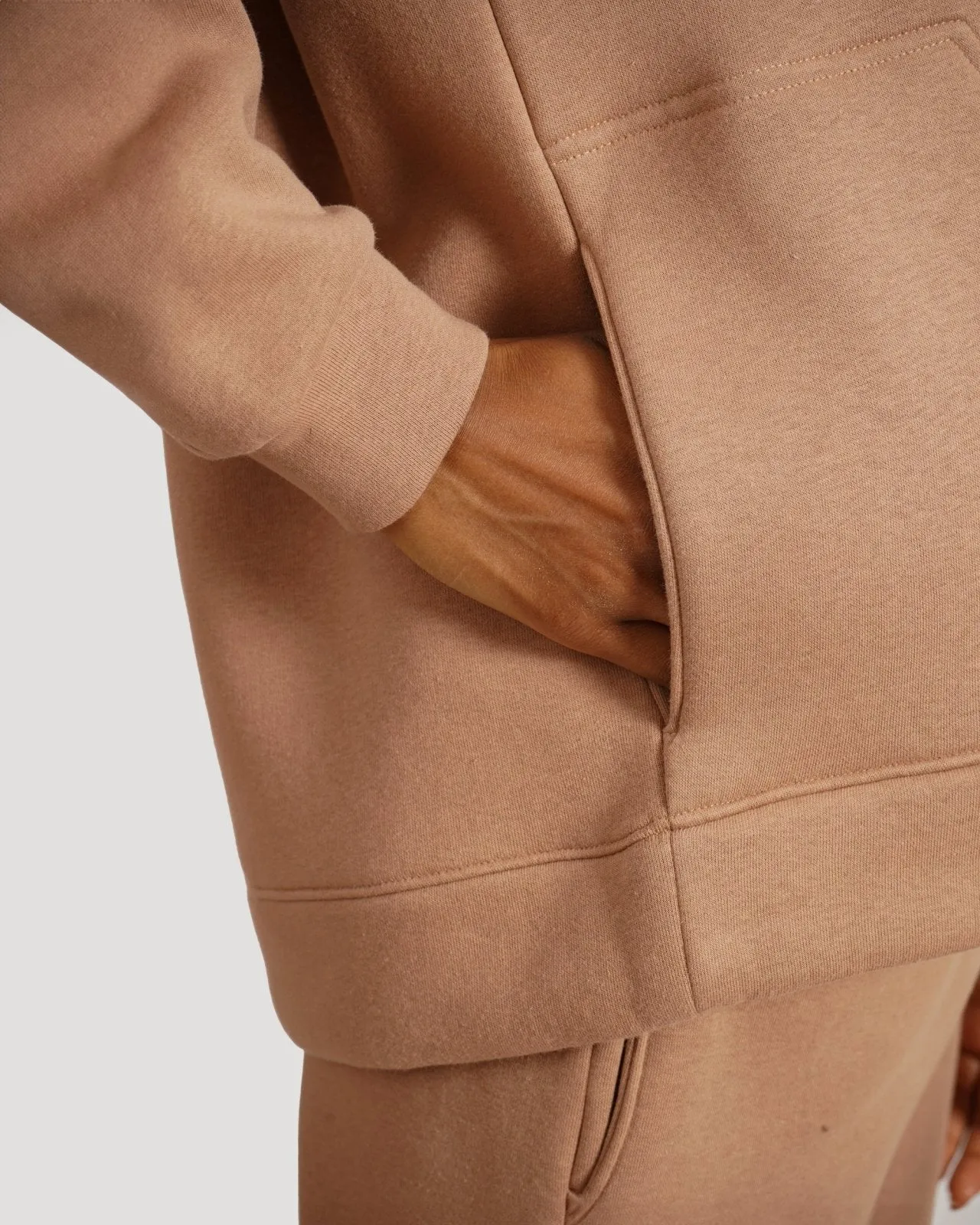 Cotton Button Up Hoodie & Jogger Set