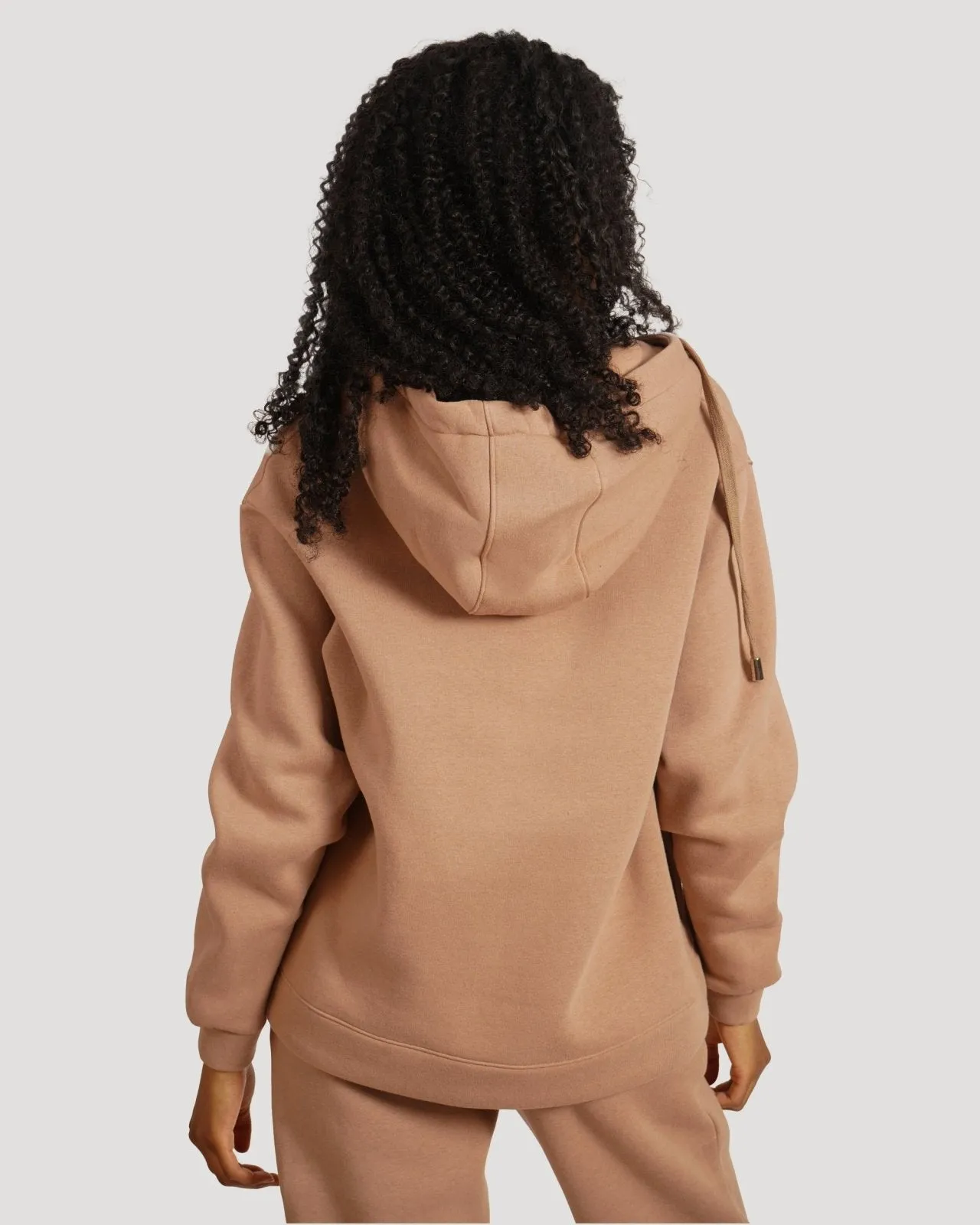 Cotton Button Up Hoodie & Jogger Set