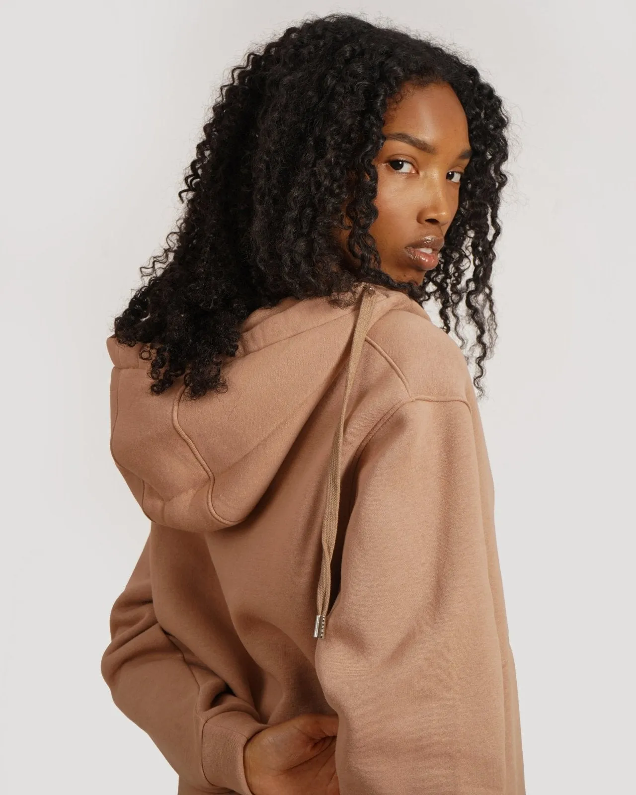 Cotton Button Up Hoodie & Jogger Set