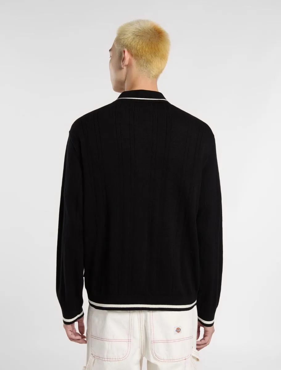 DICKIES | Lewistown Full-Zip Cardigan | Black