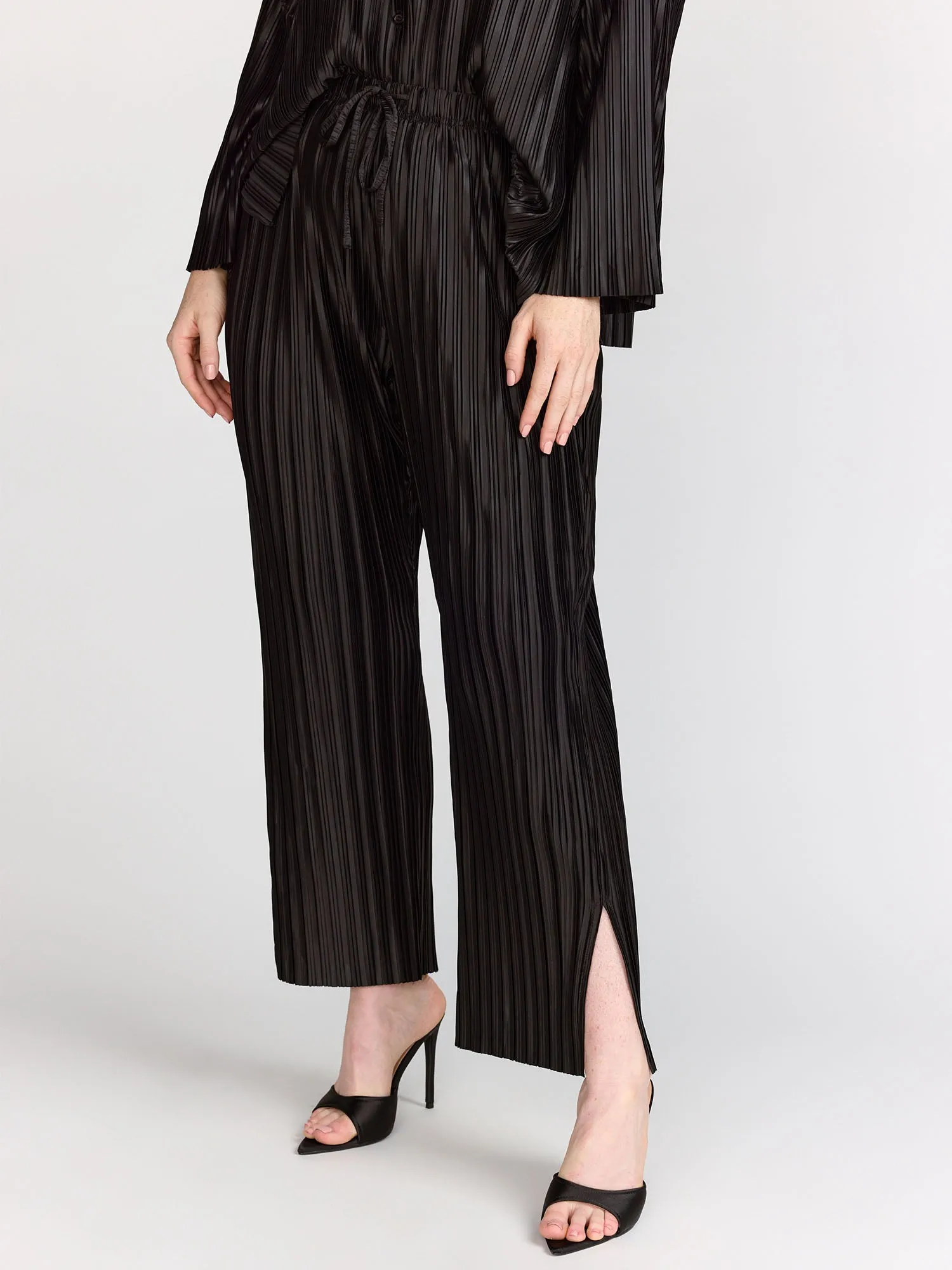 Dress Forum Plissé Pleated Wide Leg Pants - Brands We Love