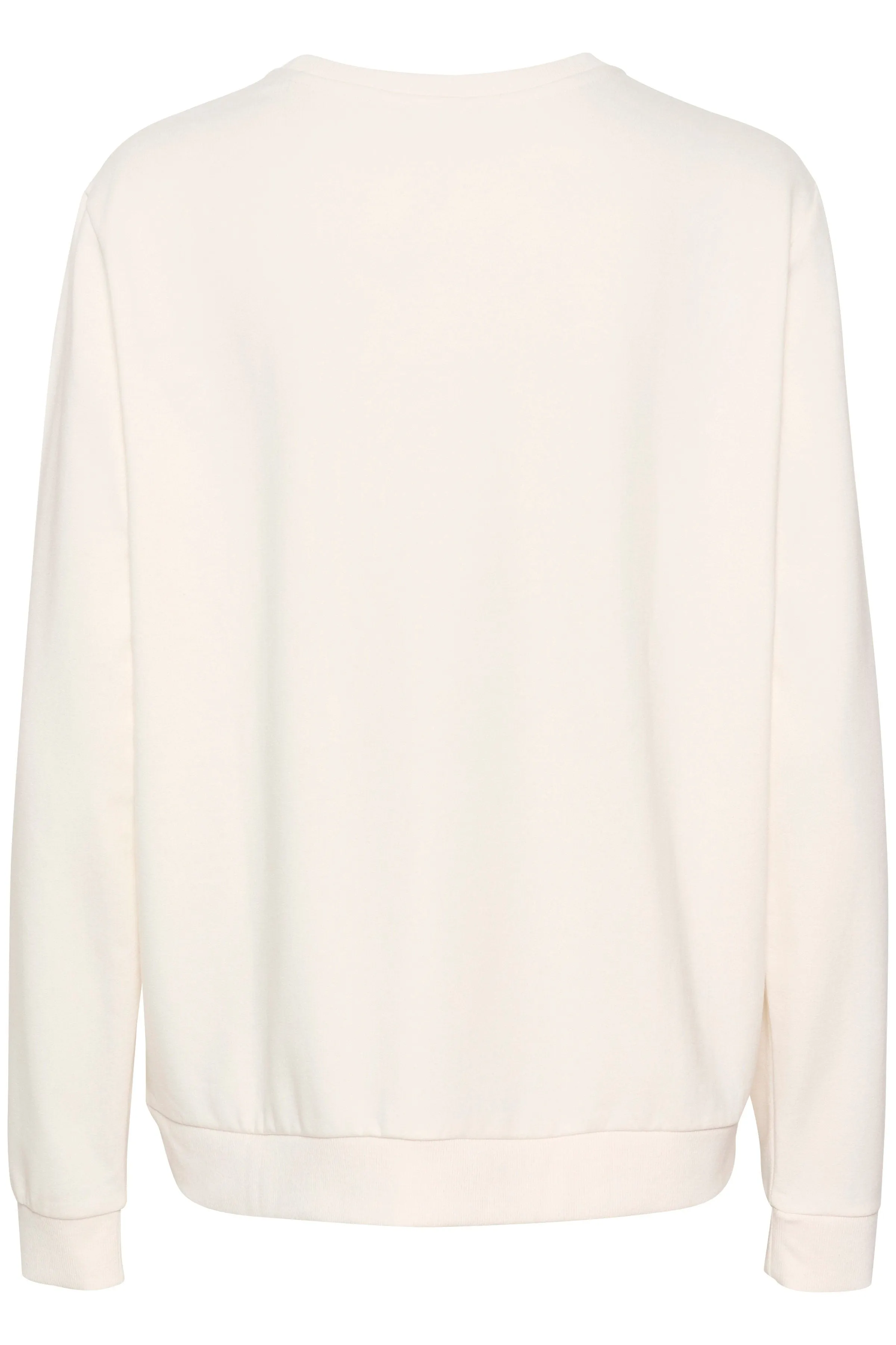 Fanile Embroidered Detail Sweatshirt - Ice