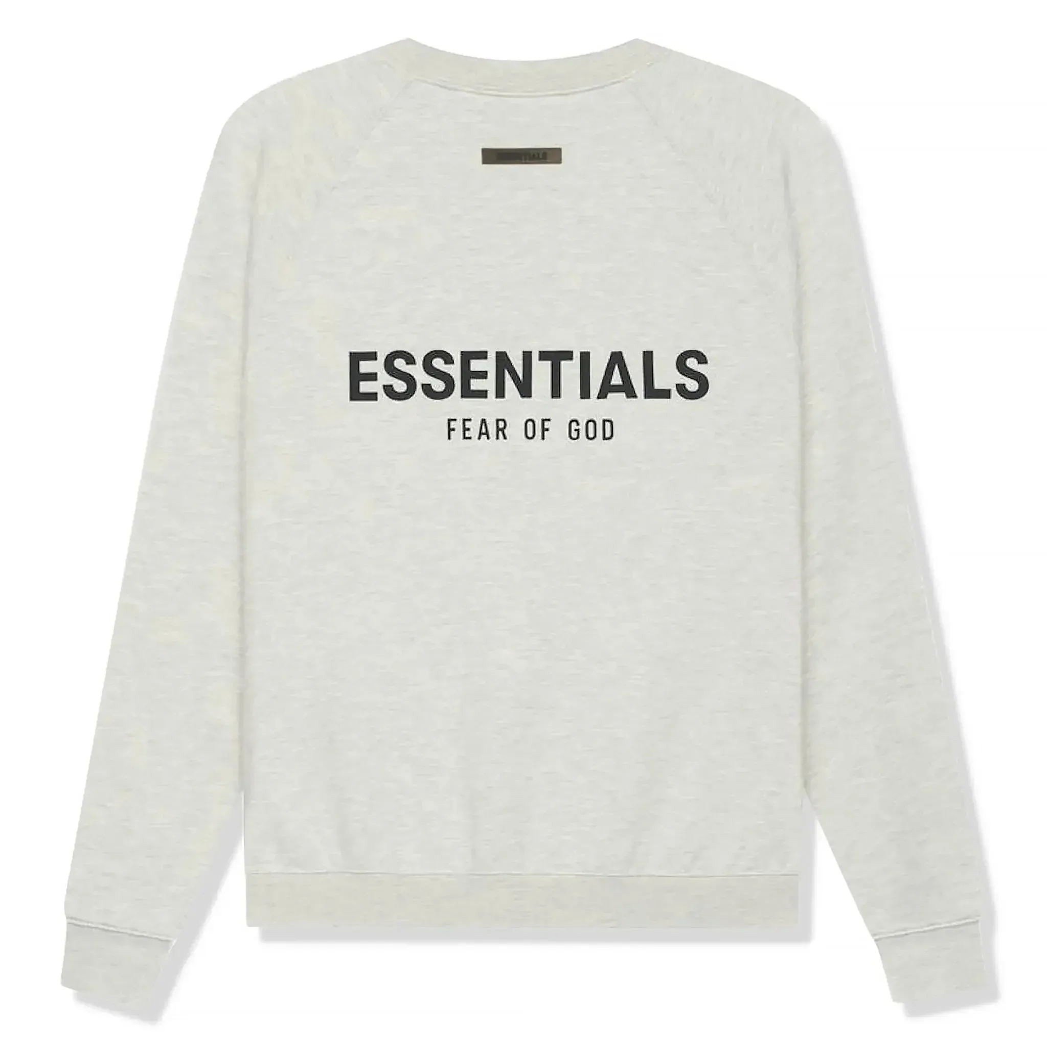 Fear of God Essentials Light Heather Oatmeal Crewneck (SS21)
