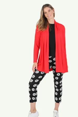 FIORELLA Red Bamboo Cardi