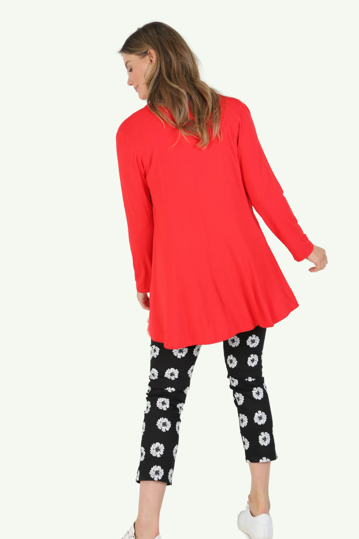 FIORELLA Red Bamboo Cardi