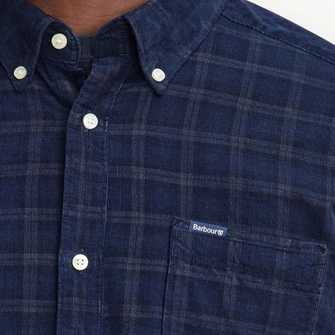 Harthill Tailored Long-Sleeved Cord Shirt