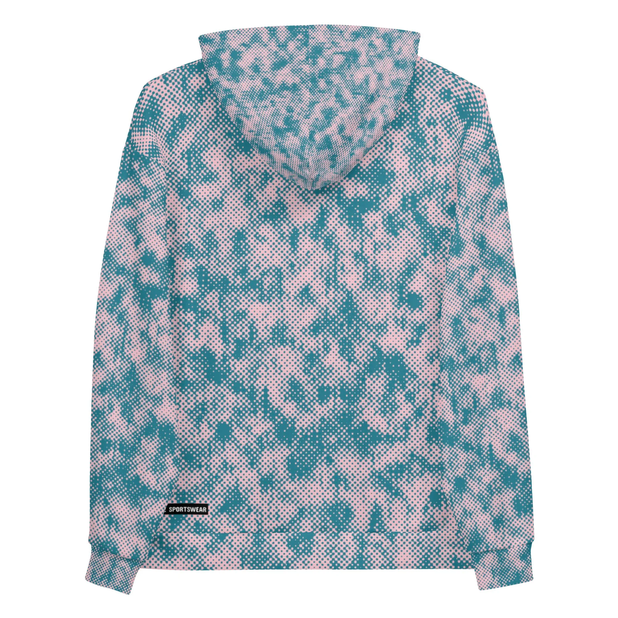 Humble Sportswear™ Calista Blue Slim Fit Hoodie