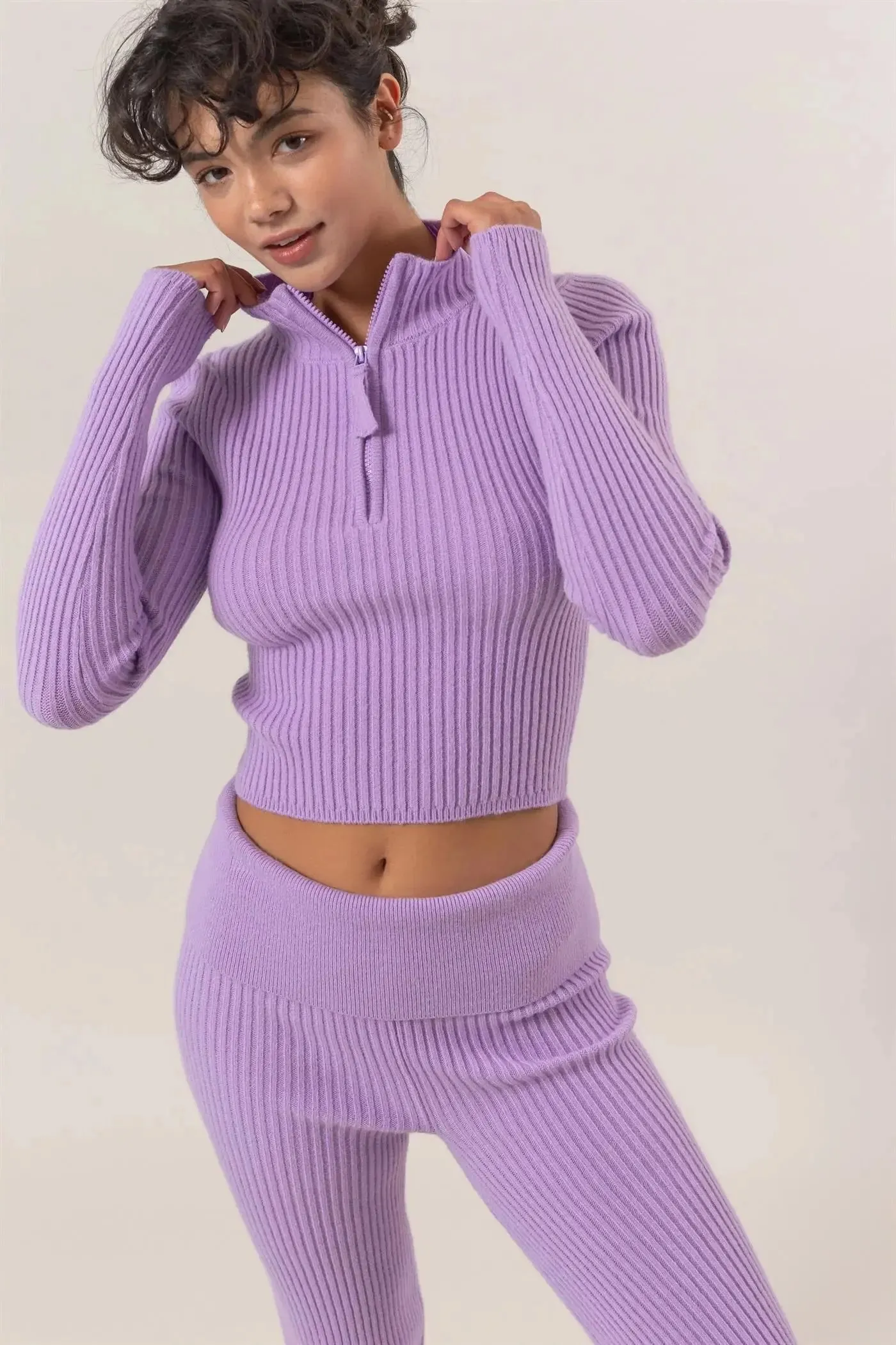 Hyfive Inc Deja Vu Knit Top  Effortless Chic with a Modern Edge