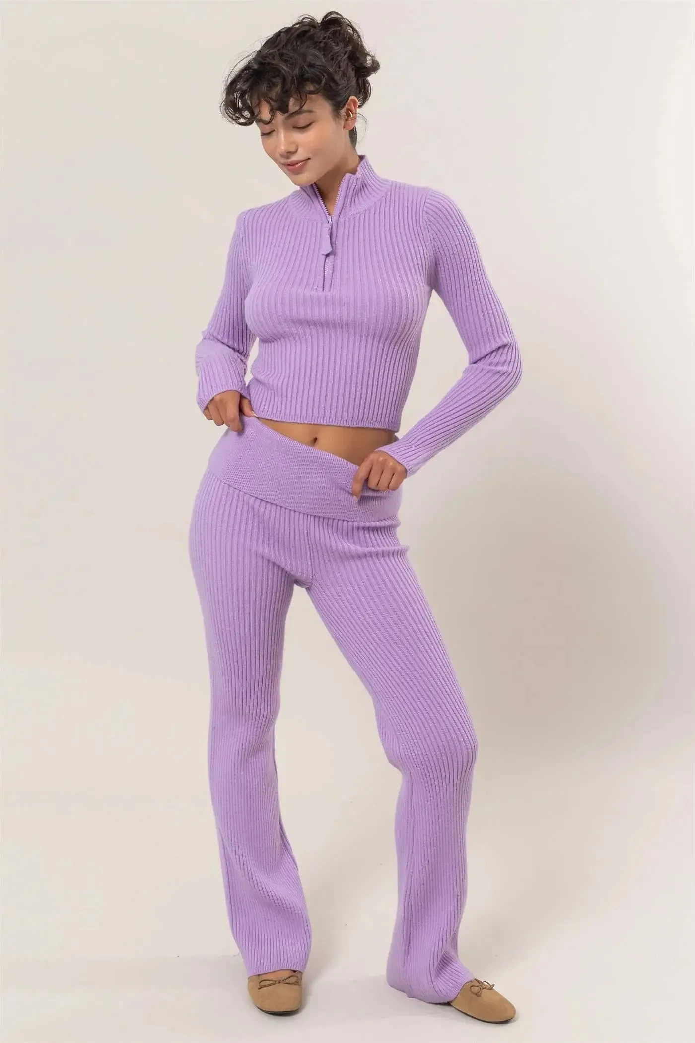 Hyfive Inc Deja Vu Knit Top  Effortless Chic with a Modern Edge