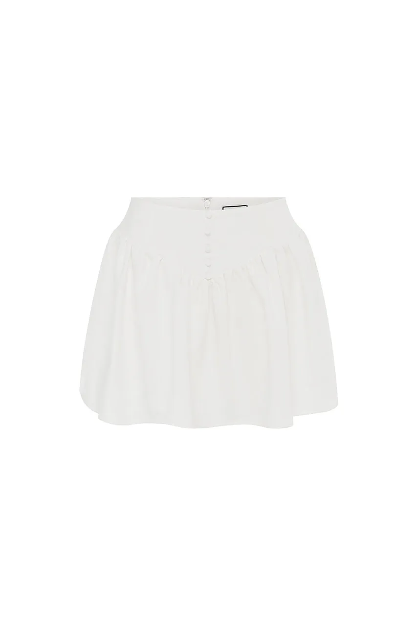 LANI MINI SKORT - WHITE