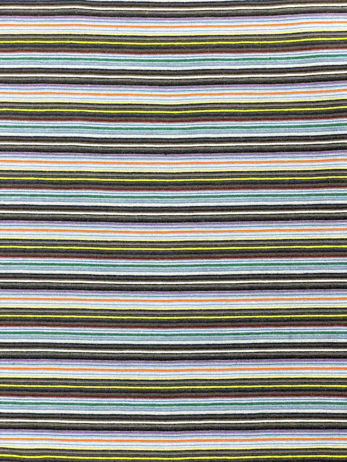 Lapland Stripe Cotton L/S Tee - Multi