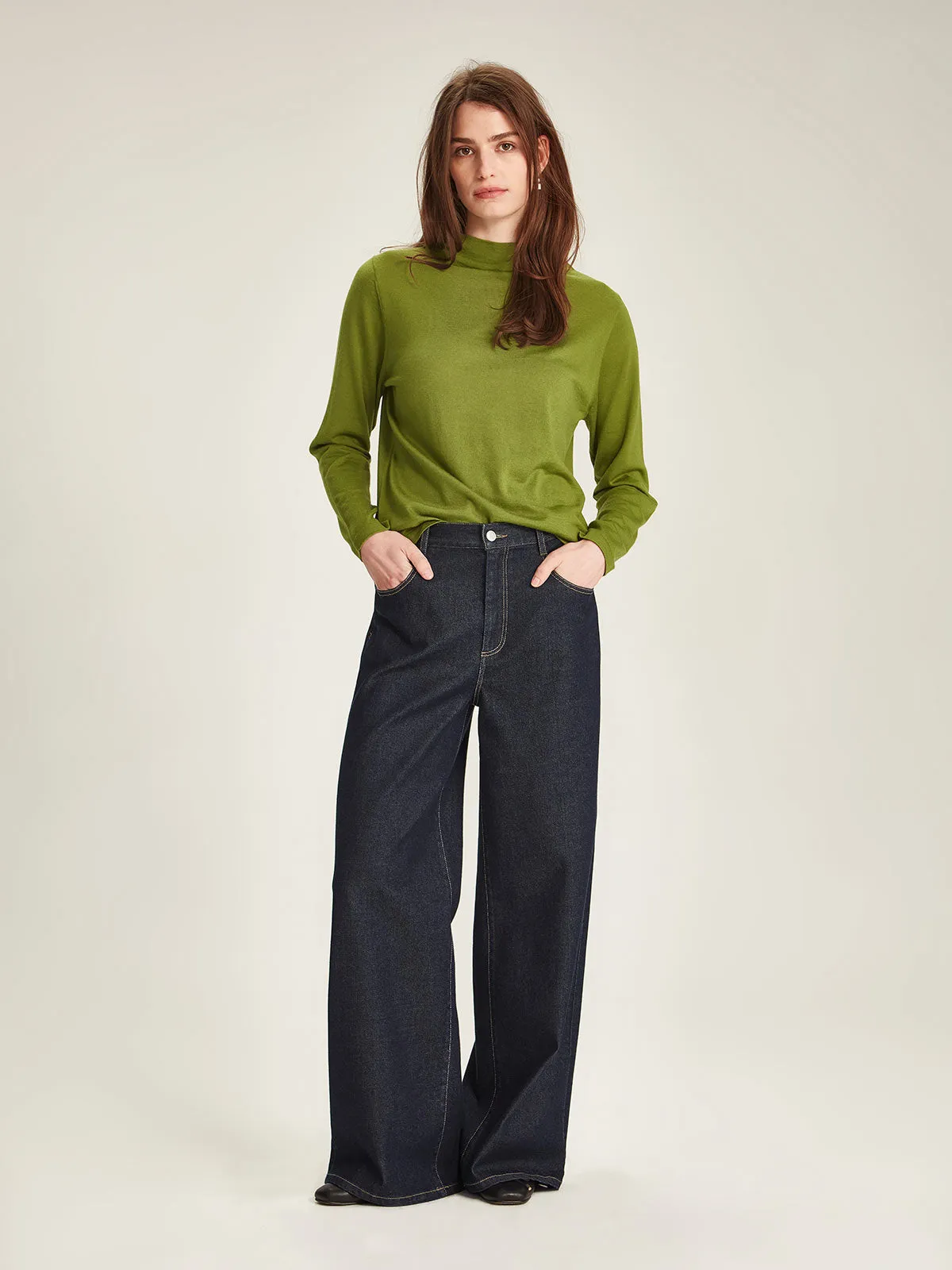 Madison Jean Dark Wash Sills