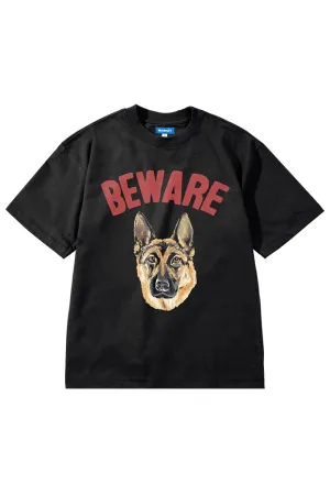 Market Studios Beware Sign Tee