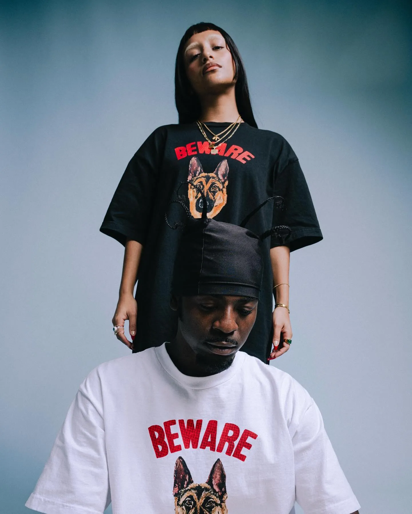 Market Studios Beware Sign Tee
