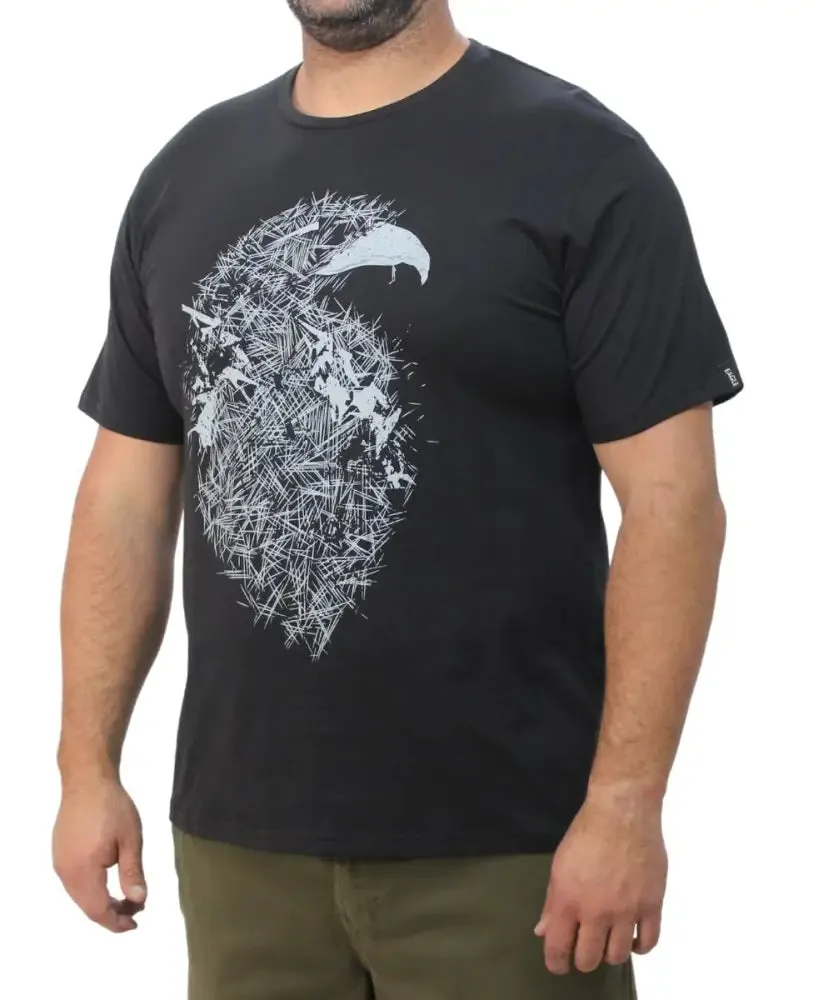 Mens Printed Bird Tee