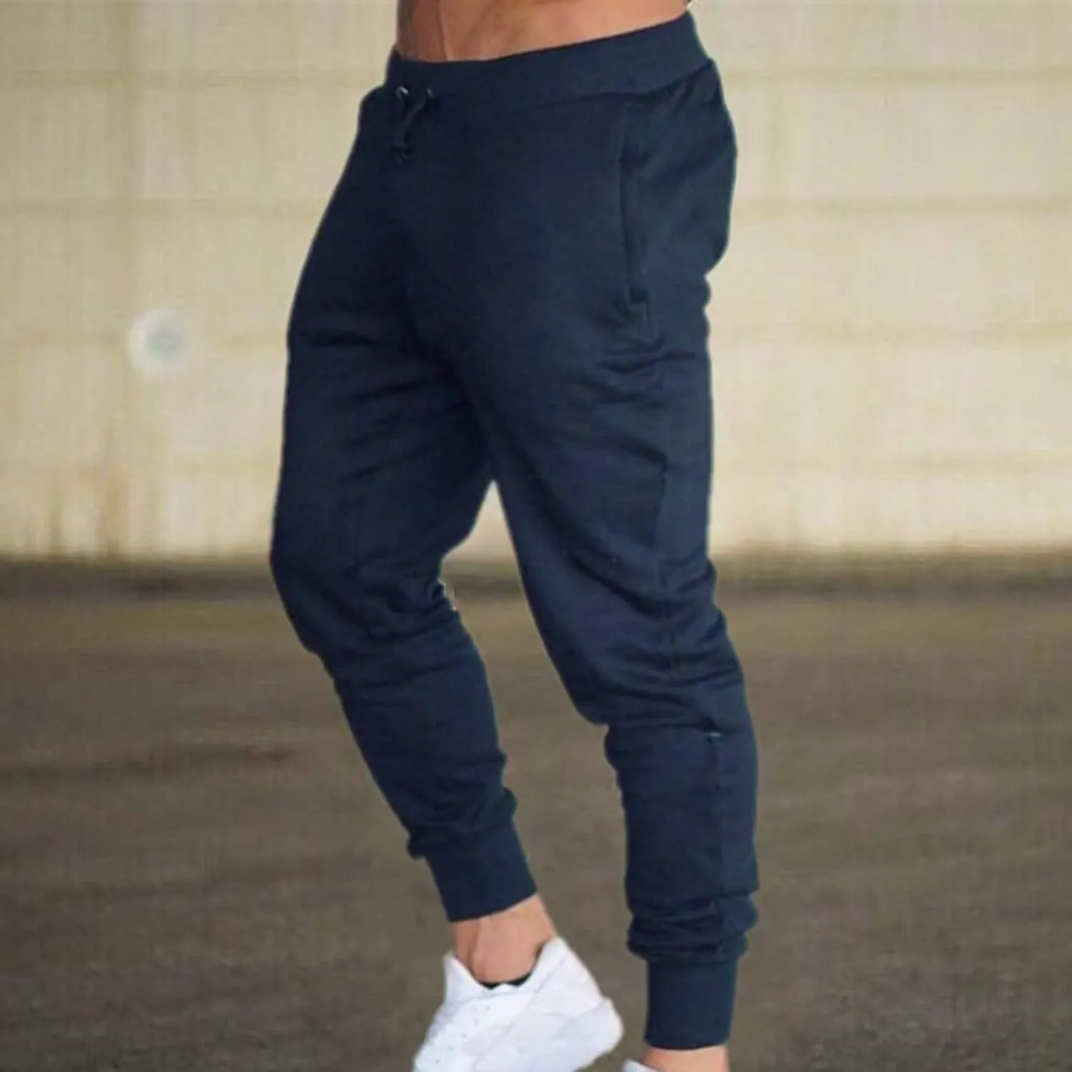 Mens Sweatpants with Pockets Big and Tall Men Casual Pants Hip Hop Harem Pants Streetwear Tactical Track Pants Cargo
