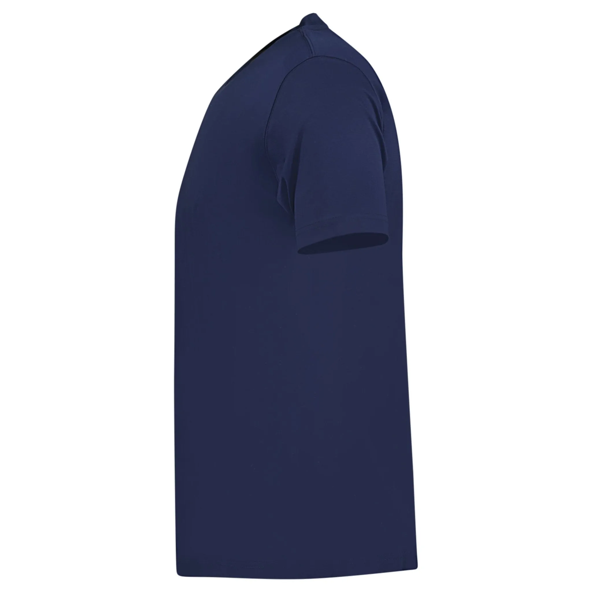 Mercerized Cotton T-Shirt Navy