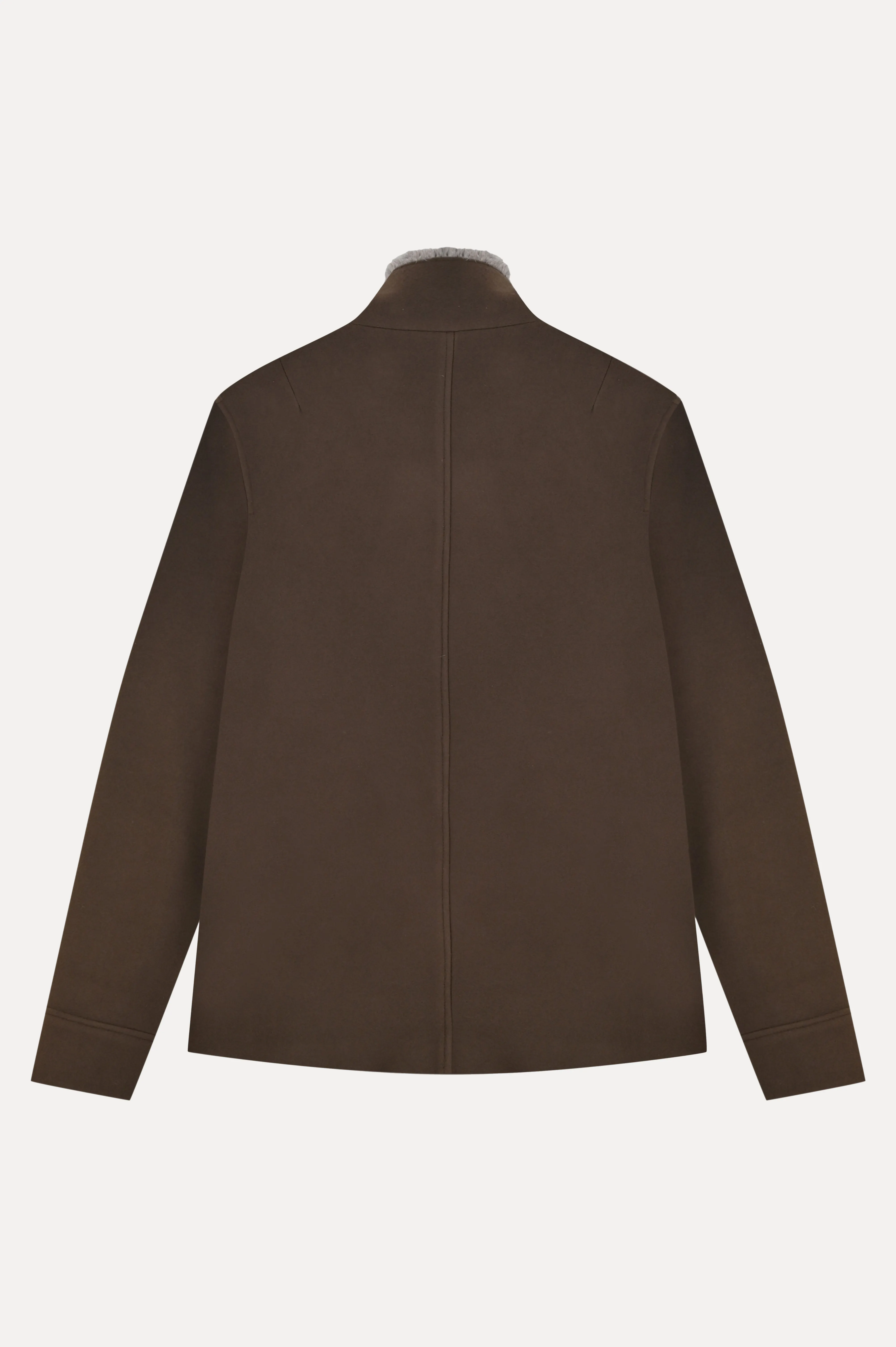 Military Rex Collar Wool Coat