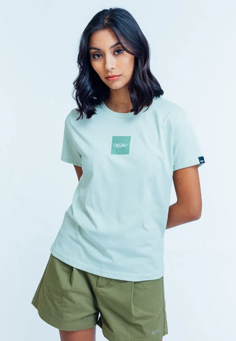 Mossimo Amethyst Fog Green Classic Fit Tee