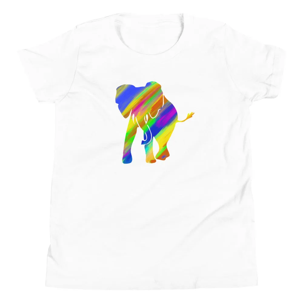 MULTICOLOR ELEPHANT YOUTH T-SHIRT