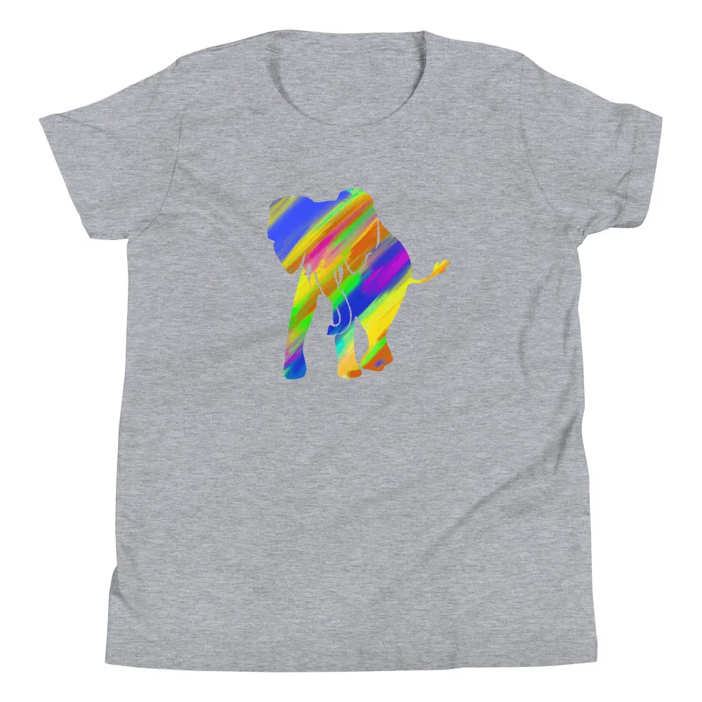 MULTICOLOR ELEPHANT YOUTH T-SHIRT
