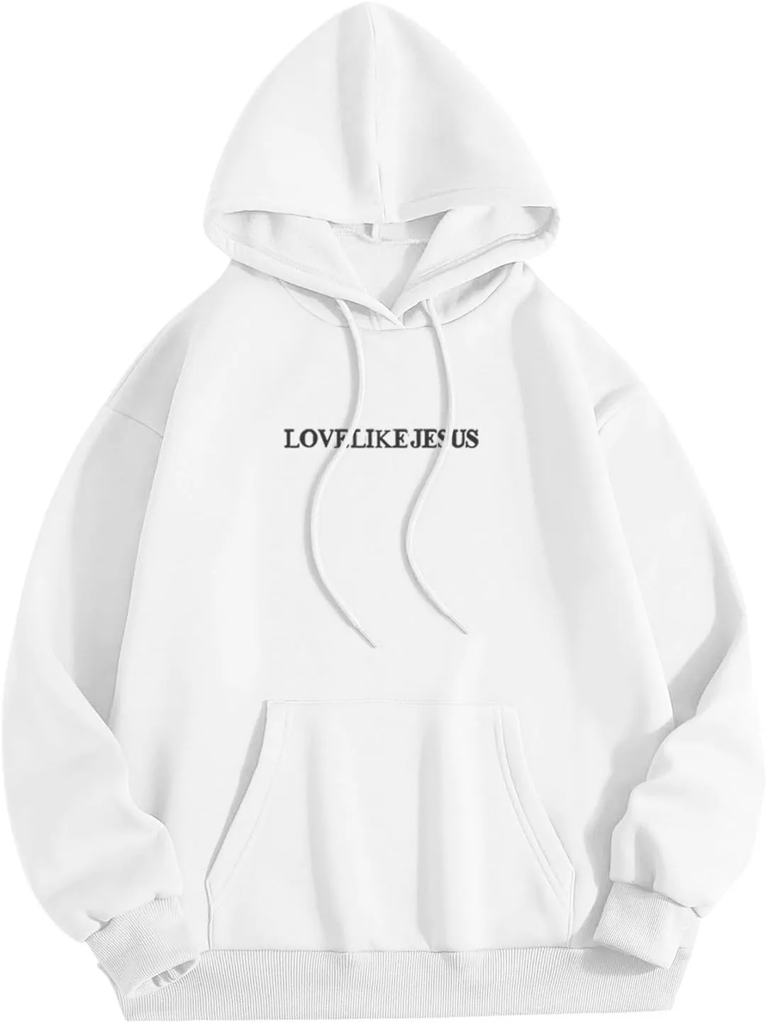 Oversized Hoodies for Women Loose Fit Letter Graphic Sweatshirts 2024 Fall Pullover Sweaters Teen Girls Preppy Top