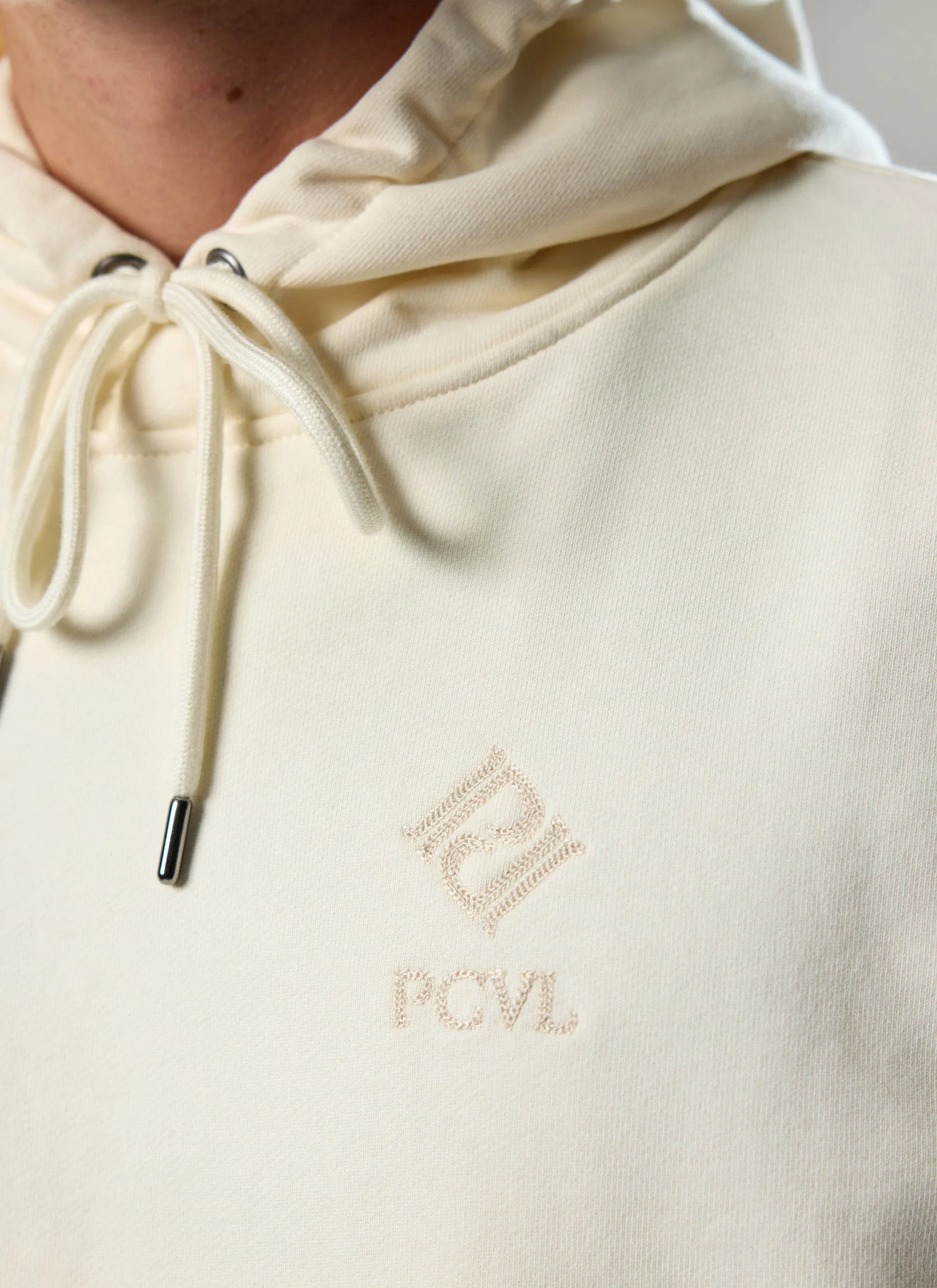 PCVL Hoodie | Cotton | Ecru