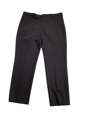 Perry Ellis Portfolio Mens Modern fit Dress Pants 38 / 32 Black Solid