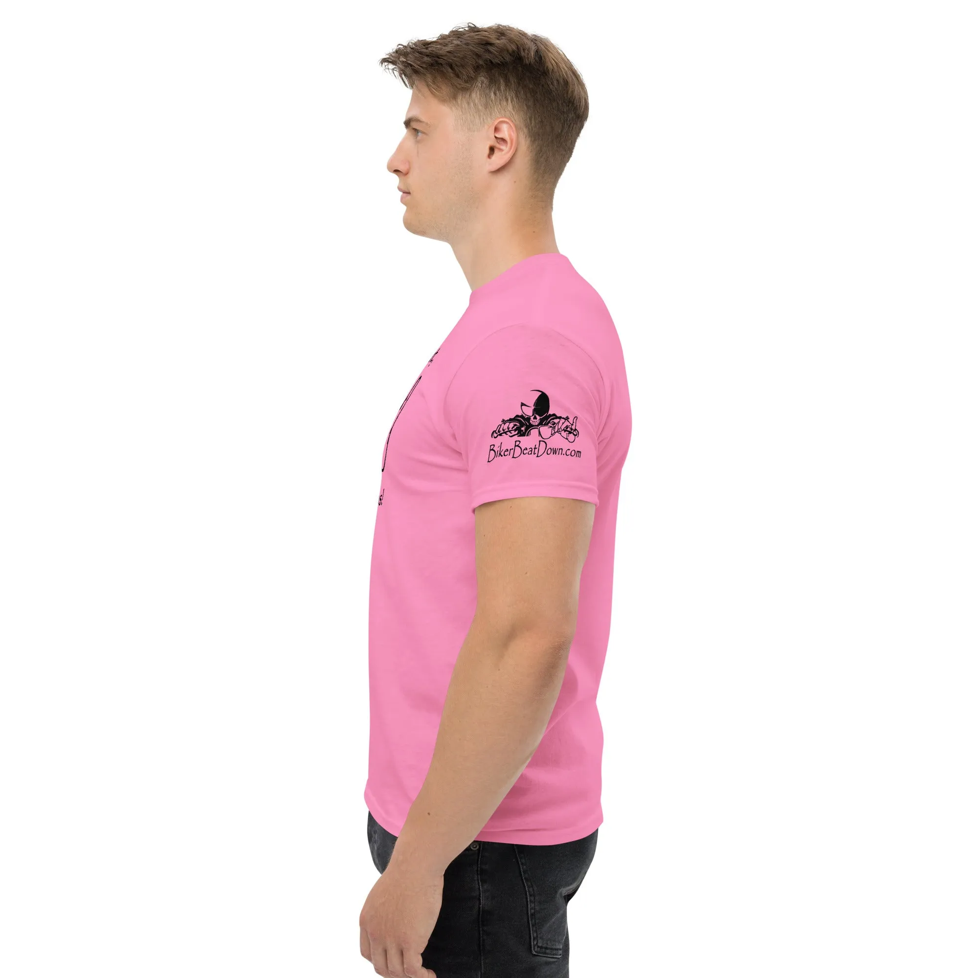 Pinkies Out, Heathens!! - Black Printing on shirts
