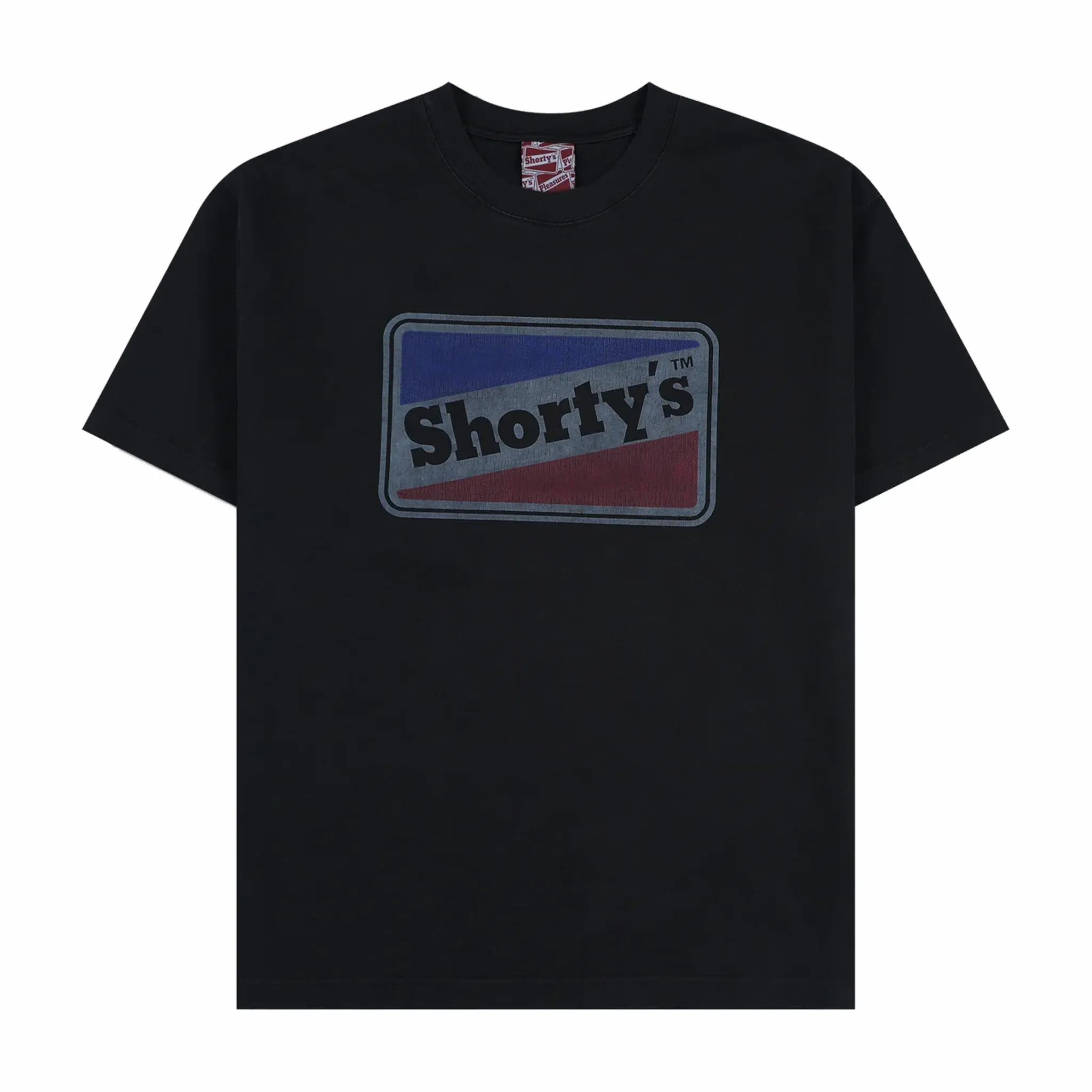 Pleasures x Shorty's Box Logo Heavyweight T-Shirt (Black)