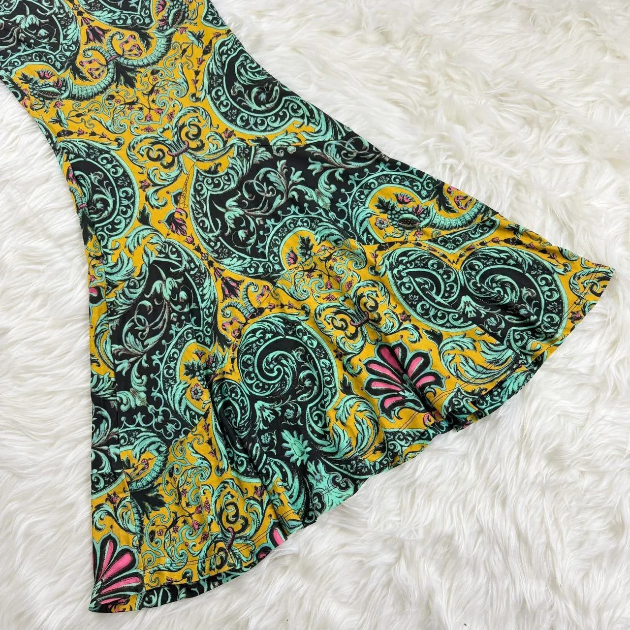 Roberto Cavalli Baroque Floral Dress (XXS)
