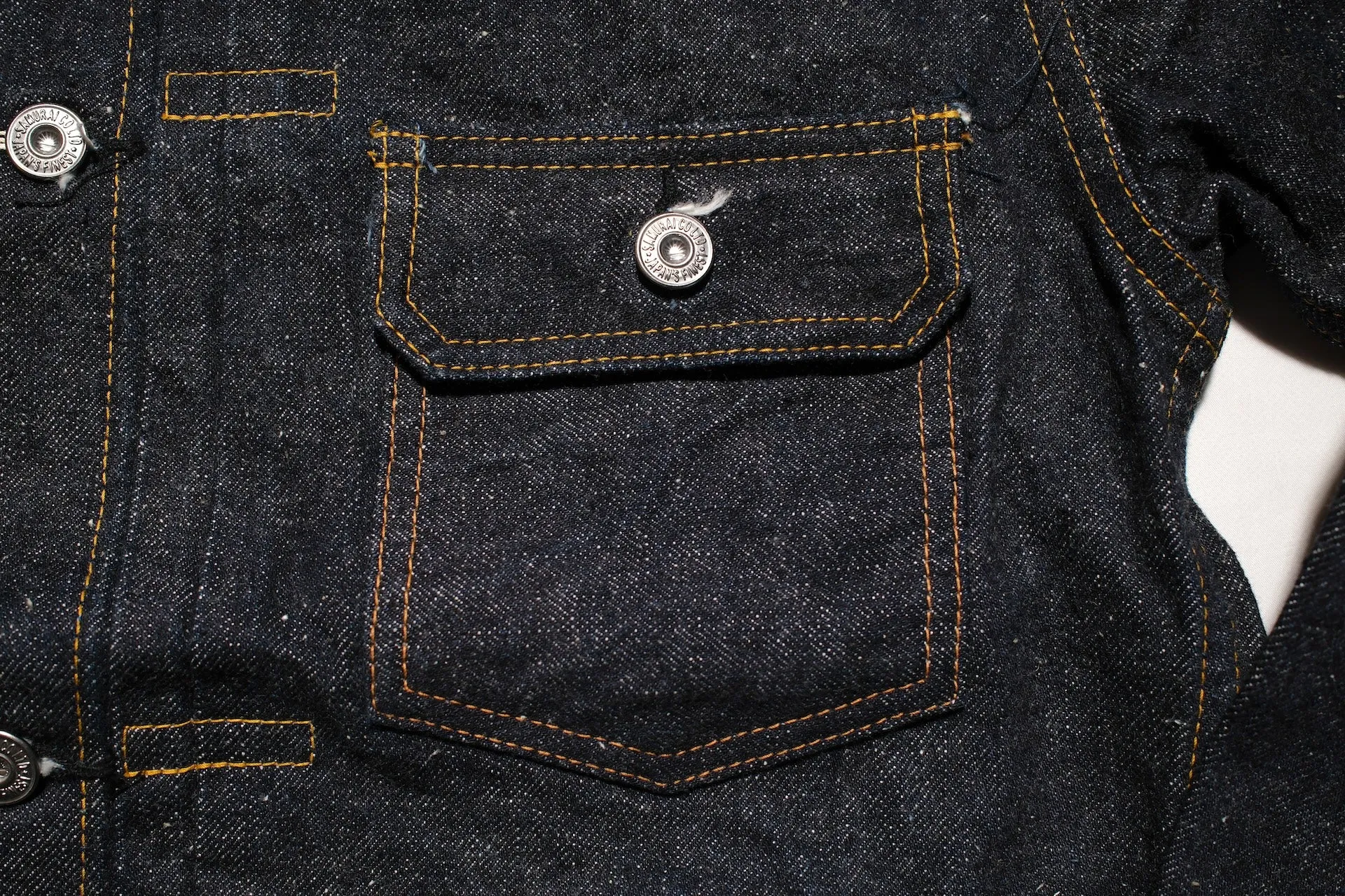 Samurai 15oz Indigo Dyed Modified Type 1 Denim Jacket