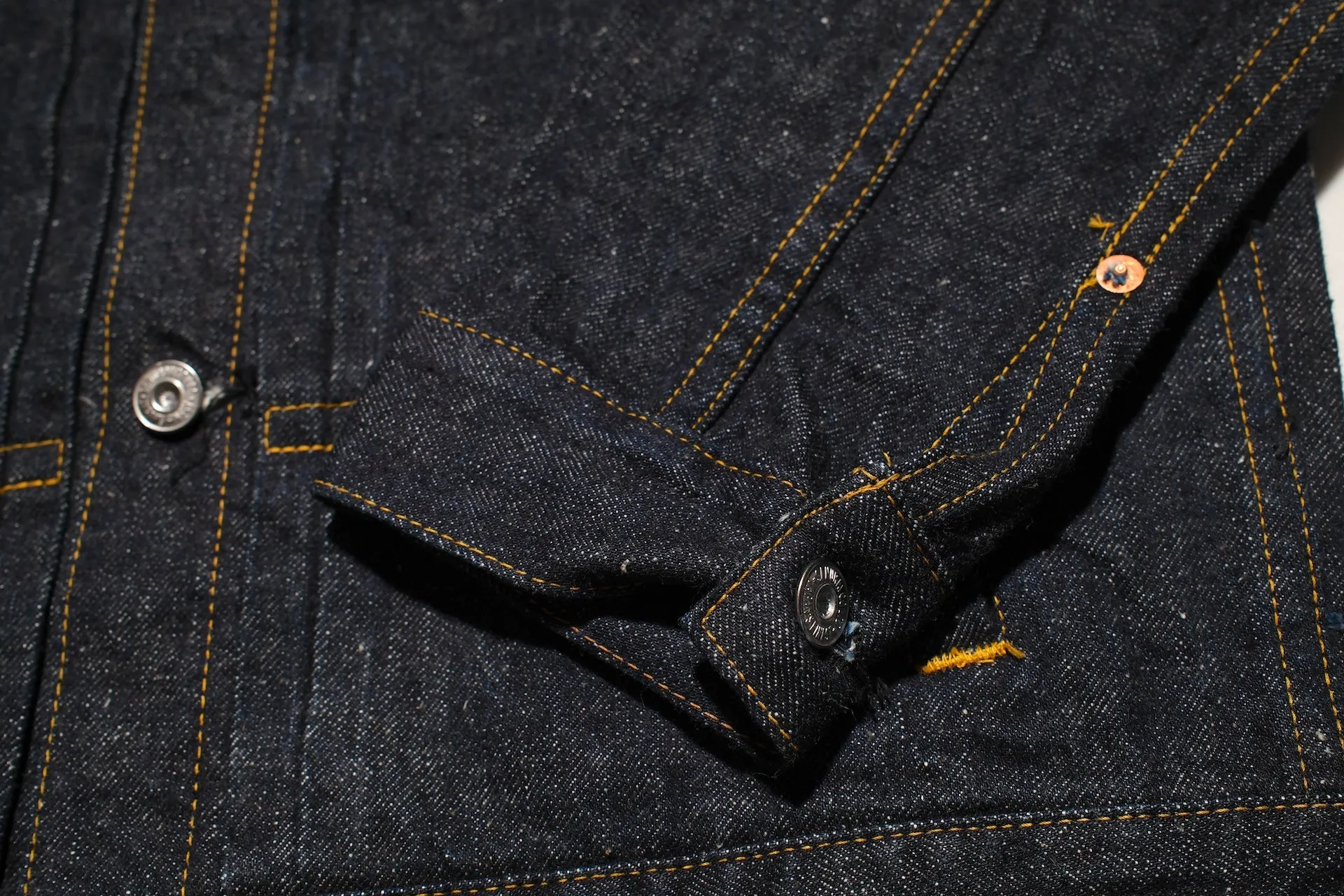 Samurai 15oz Indigo Dyed Modified Type 1 Denim Jacket