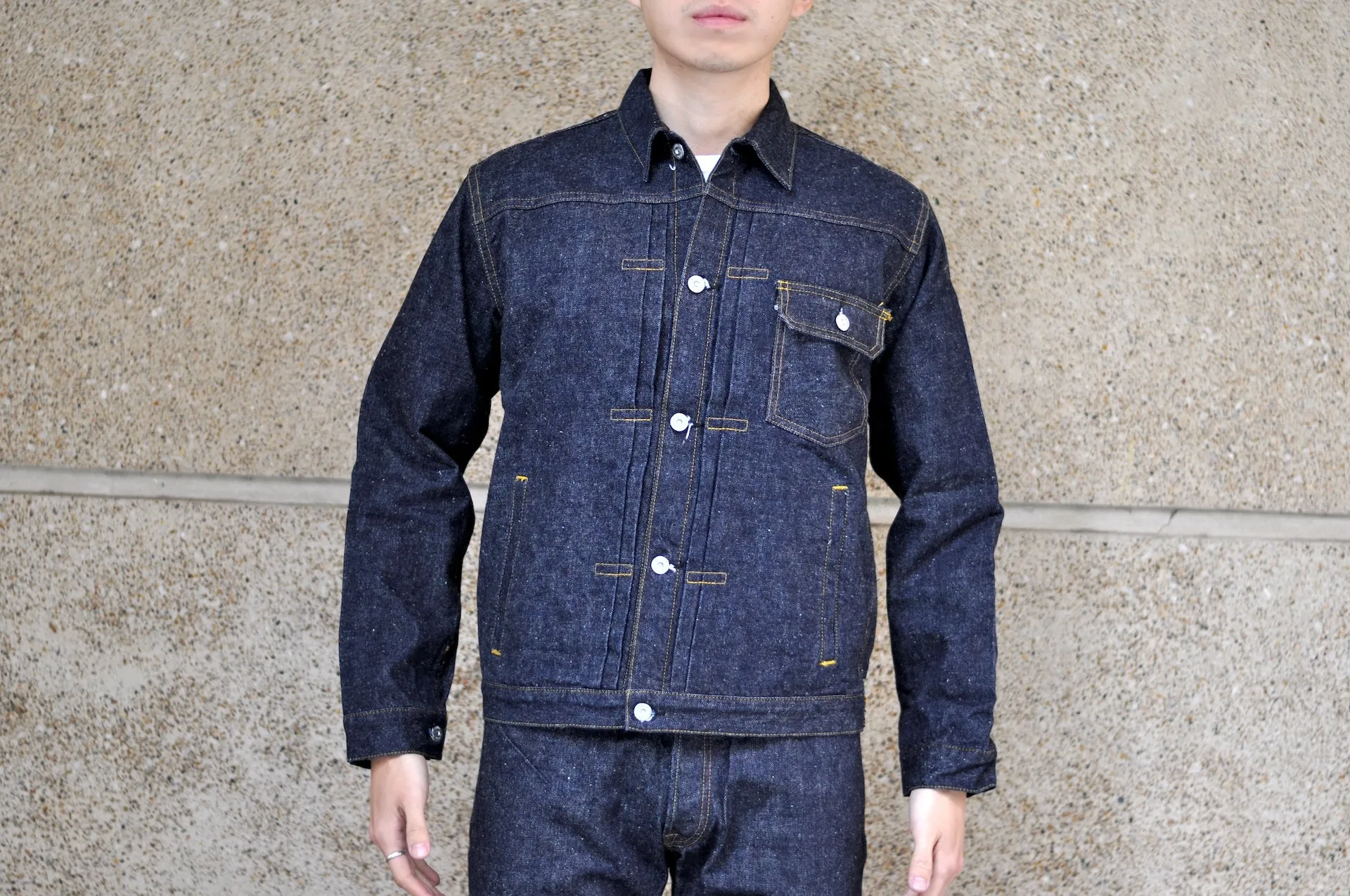 Samurai 15oz Indigo Dyed Modified Type 1 Denim Jacket