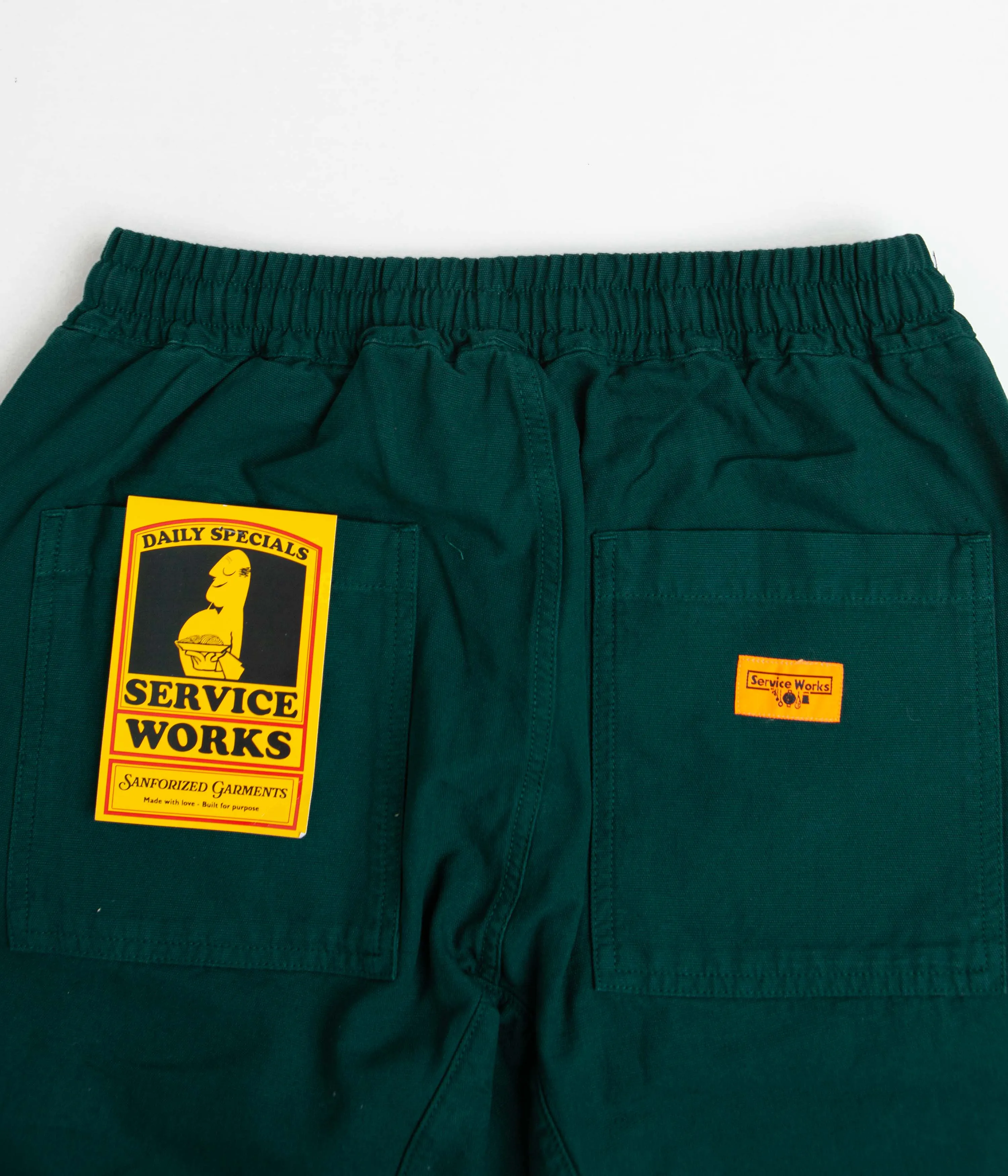 Service Works Classic Chef Pants - Teal