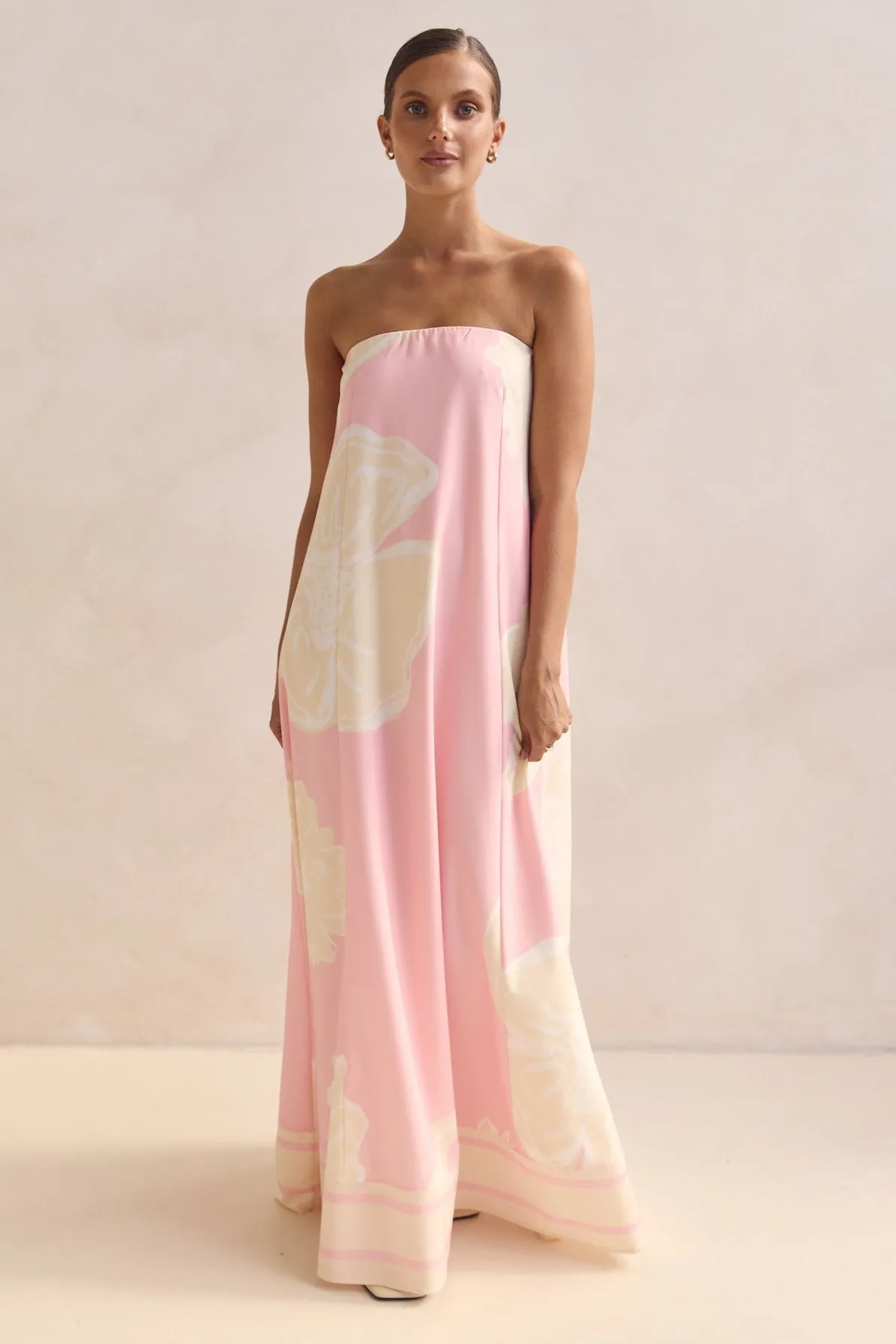 Siena Maxi Dress (Light Pink)