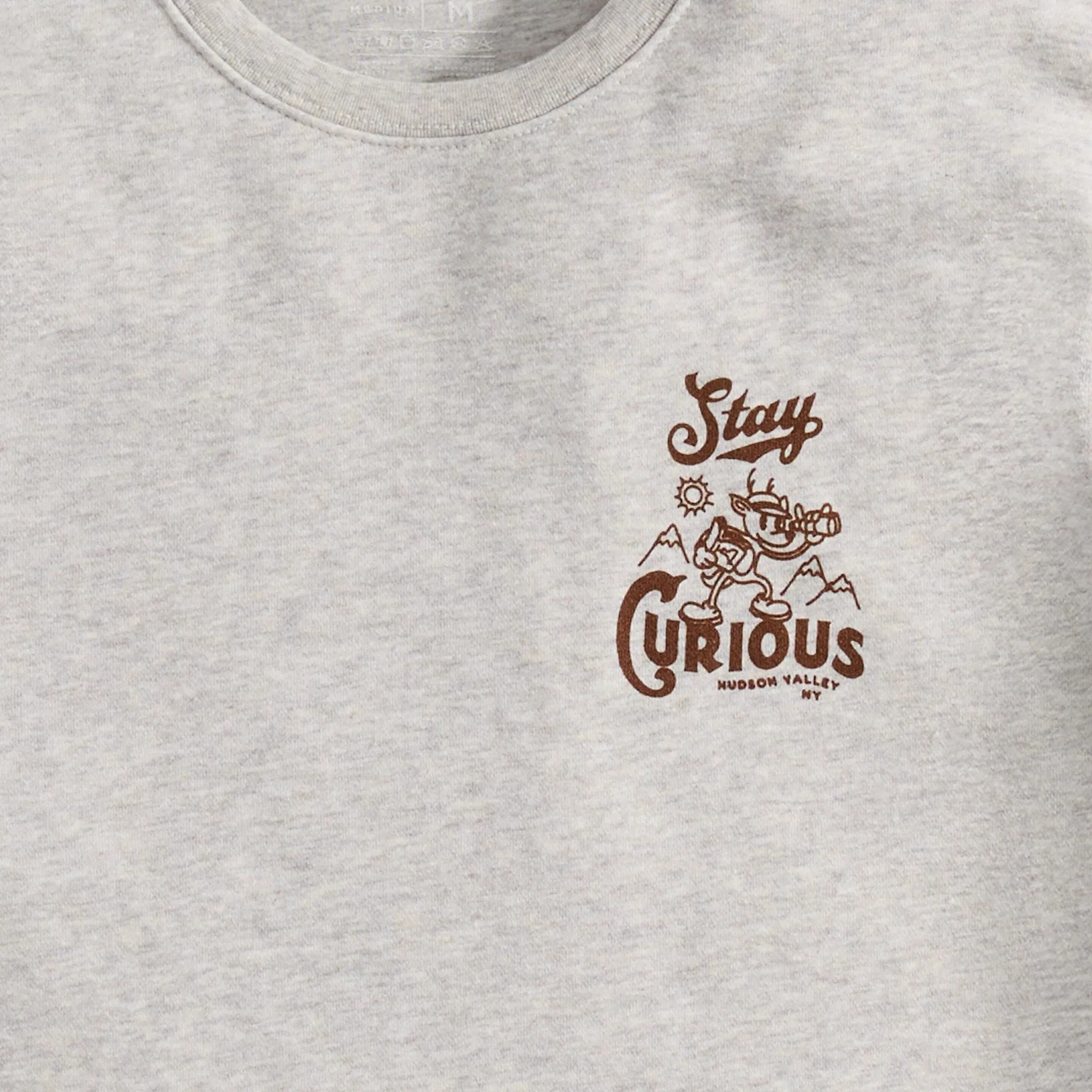 Stay Curious Crewneck