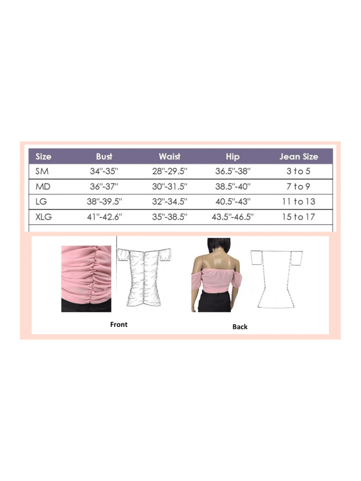 Strapless Mesh Crop Top with Ruched Detail - Soft & Breathable Fabric White