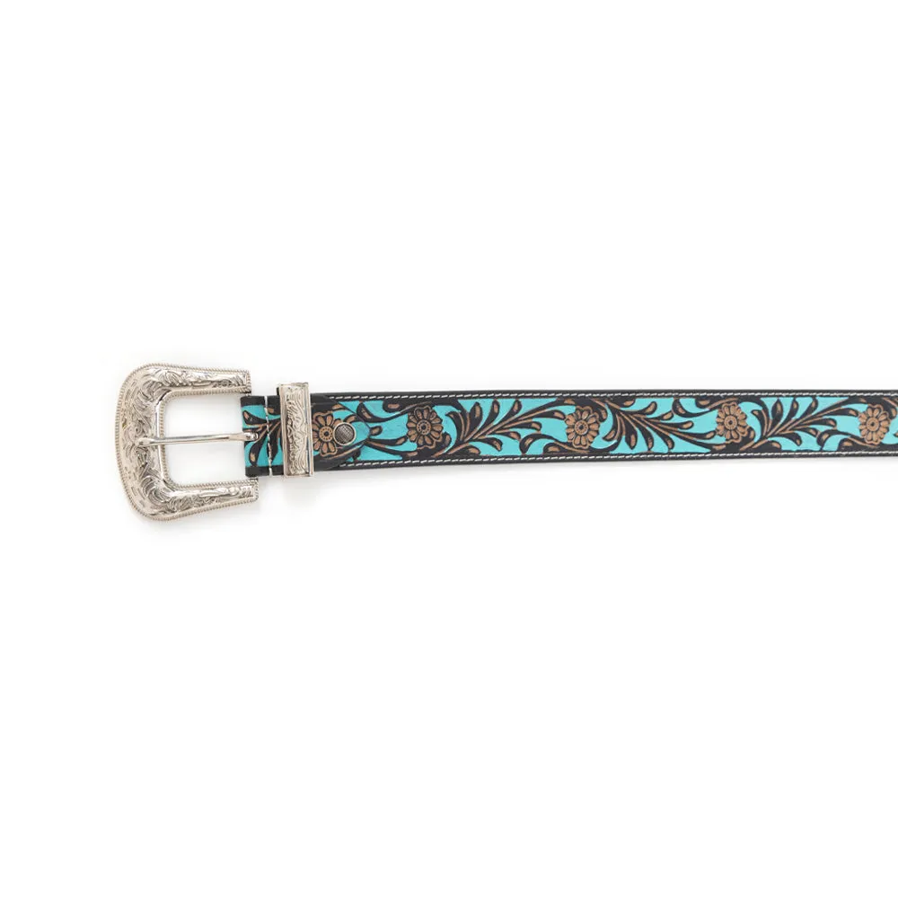 Swinging Door Kid's Belt In Blue
