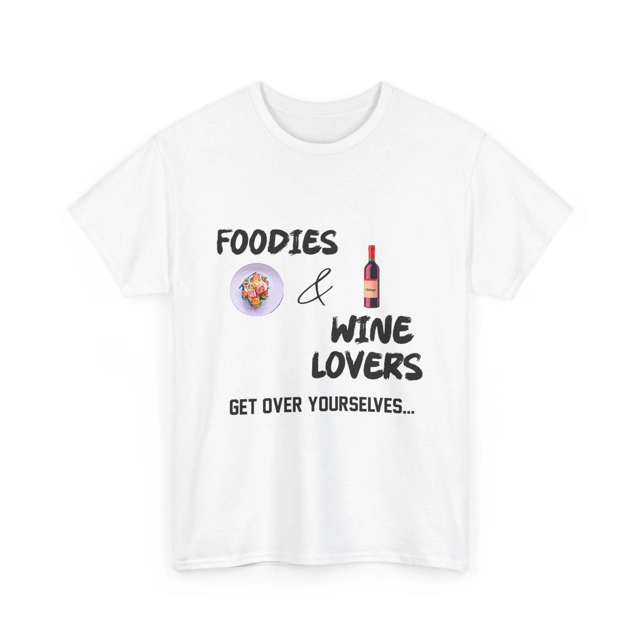 TEES BY SUPA FOODIES AND WINE LOVERS