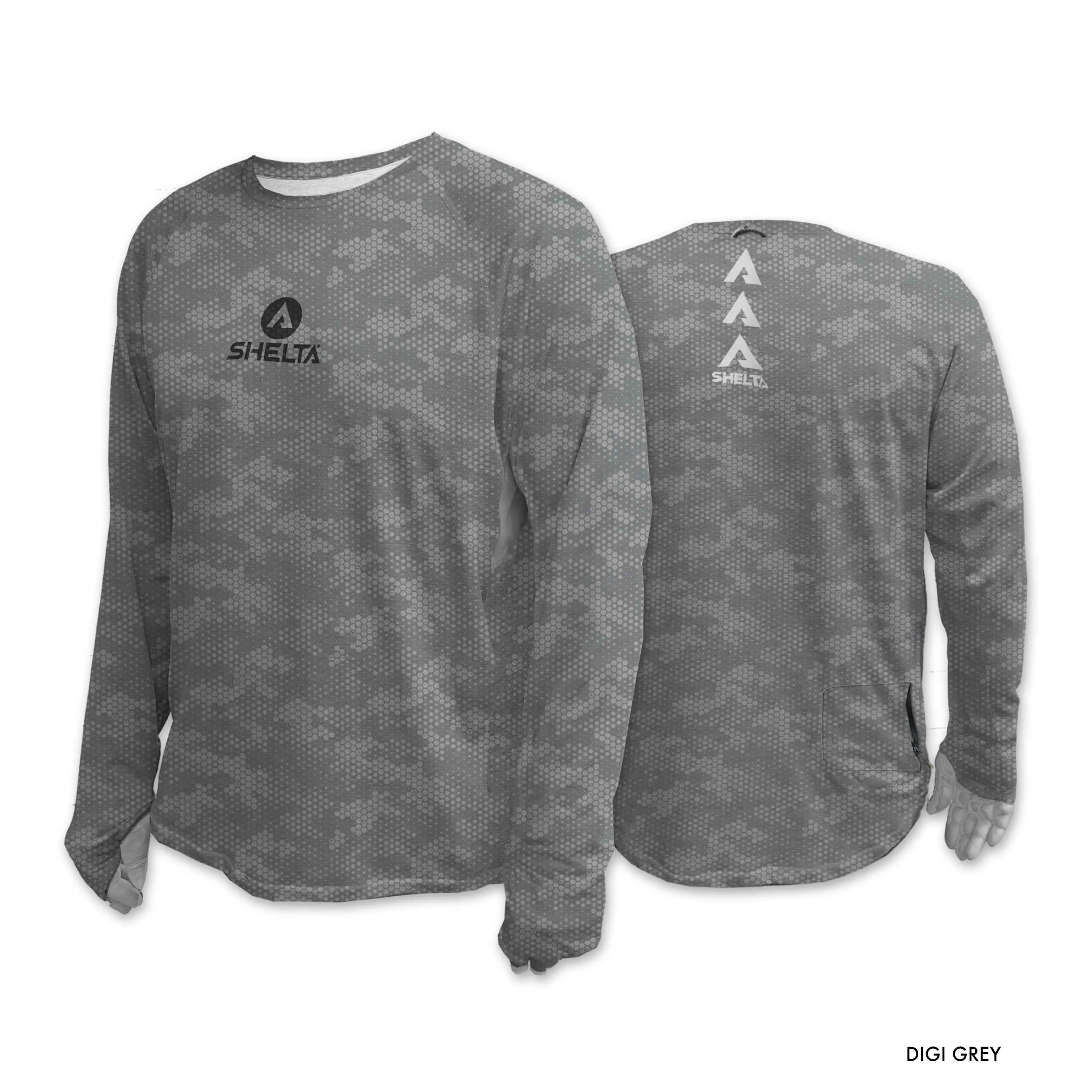 The Shelta Aquaterra L/S Print Crew