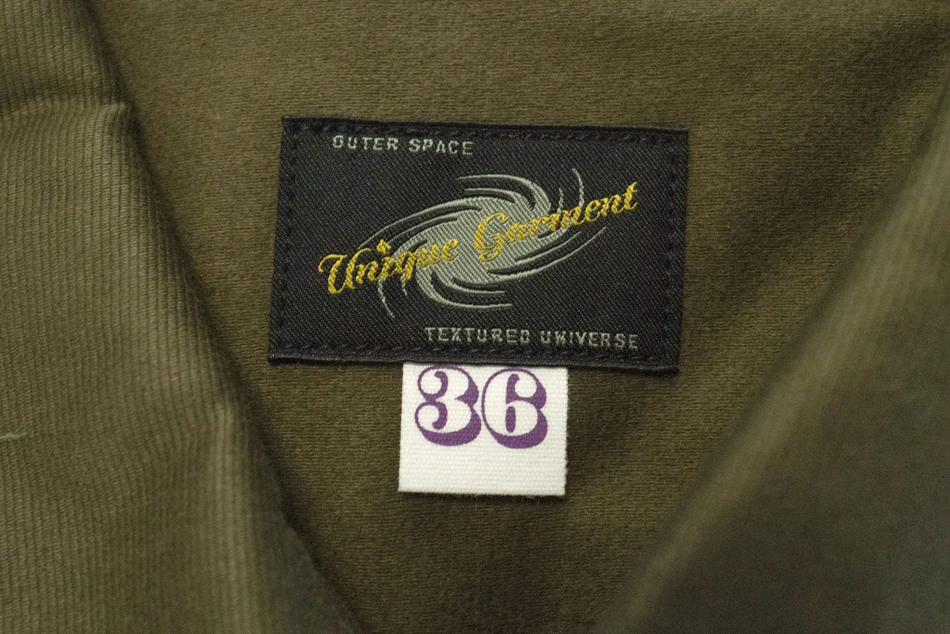 Unique Garment Heavyweight Jungle Cloth 'Utility' Jacket (Olive)